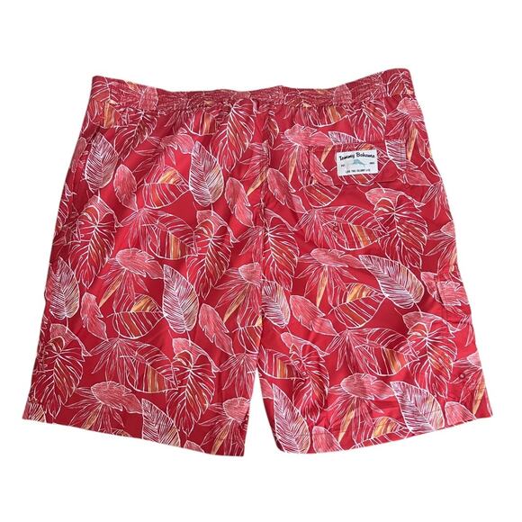 Tommy Bahama Baja Bonita Cove Board Swim Shorts In Boomerang Red Size XXL - Picture 3 of 7